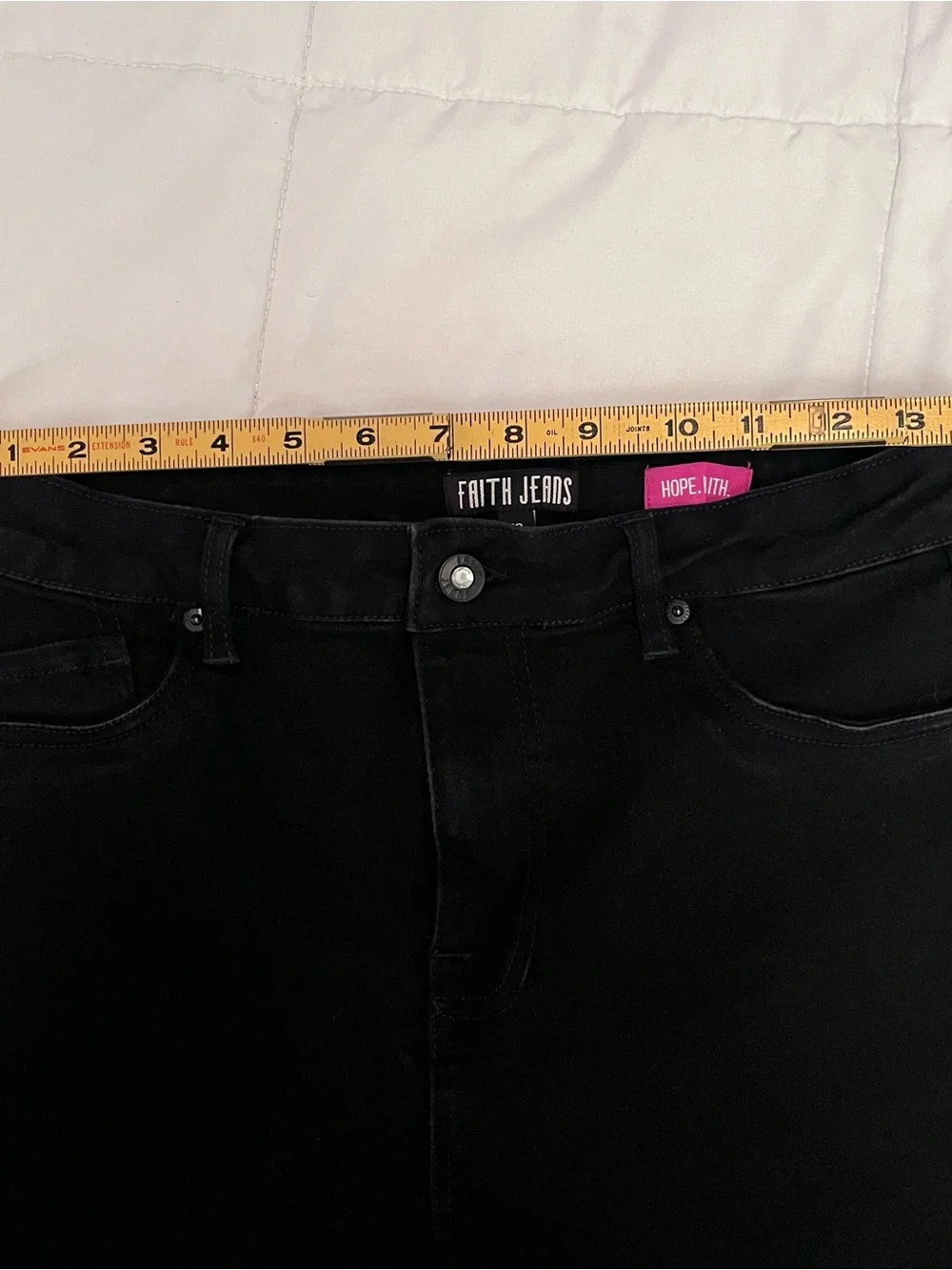 High-Rise Faith Jeans Denim Shorts